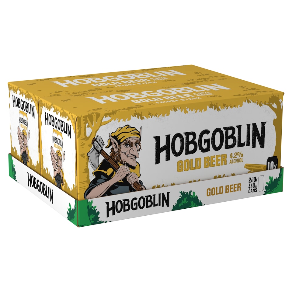 image 1 of Hobgoblin Gold Beer 10 x 440ml