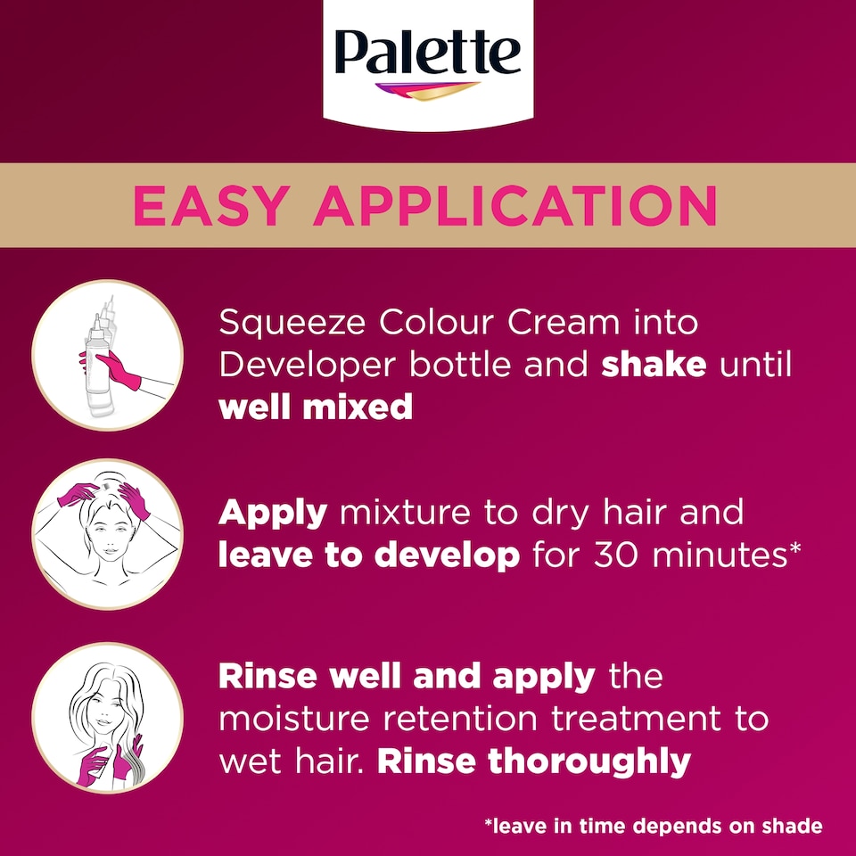 image 1 of Palette Deluxe 1-0 Deep Natural Black Oil Care permanent hair colour 