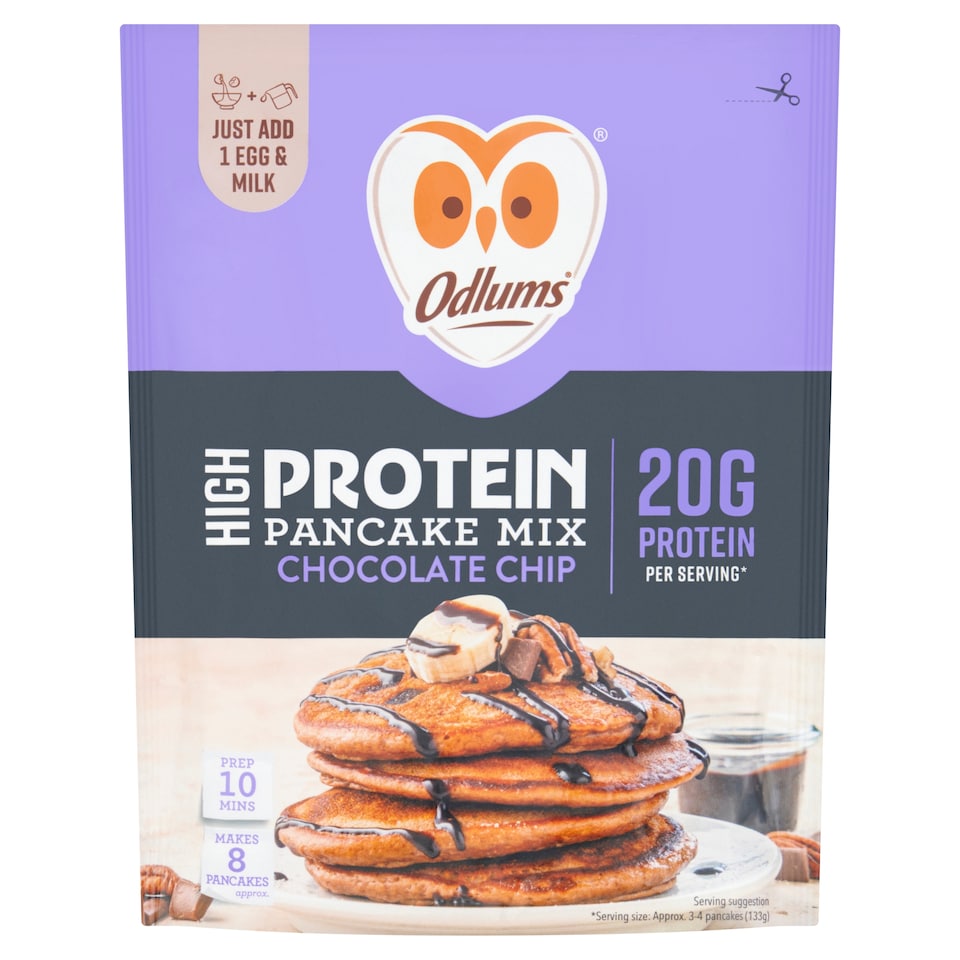 Odlums Chocolate Chip High Protein Pancake 150g