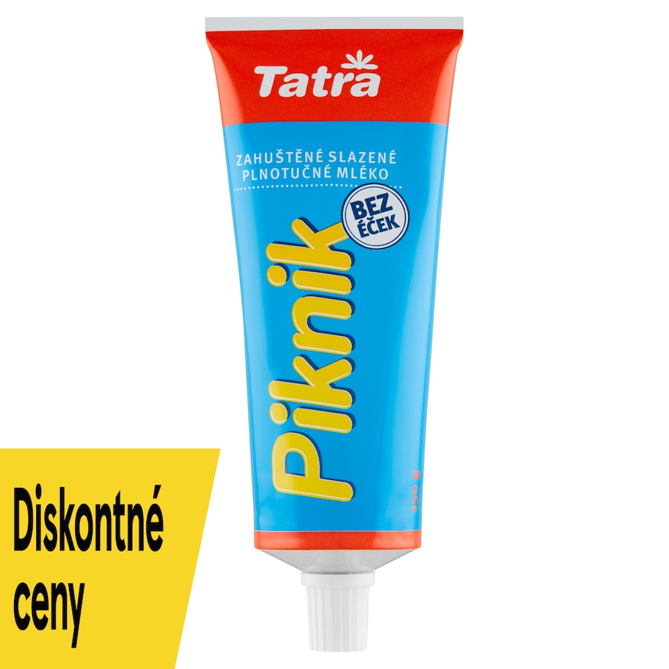 obrázok 1 z Tatra Piknik Zahustené sladené mlieko 150 g
