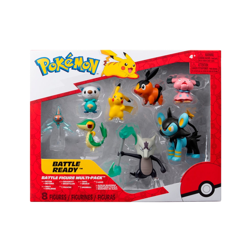 image 1 of Pokemon Battle Figure 8 pack 