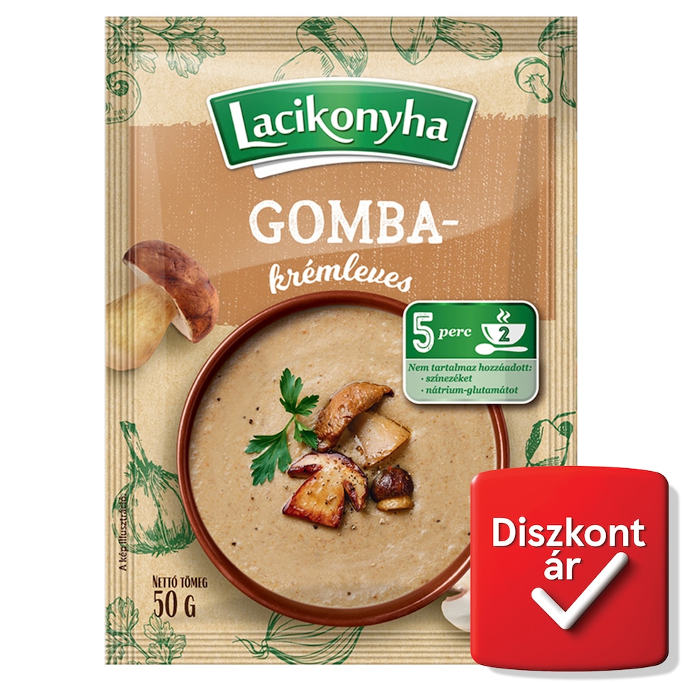 Lacikonyha gombakrémleves 50 g