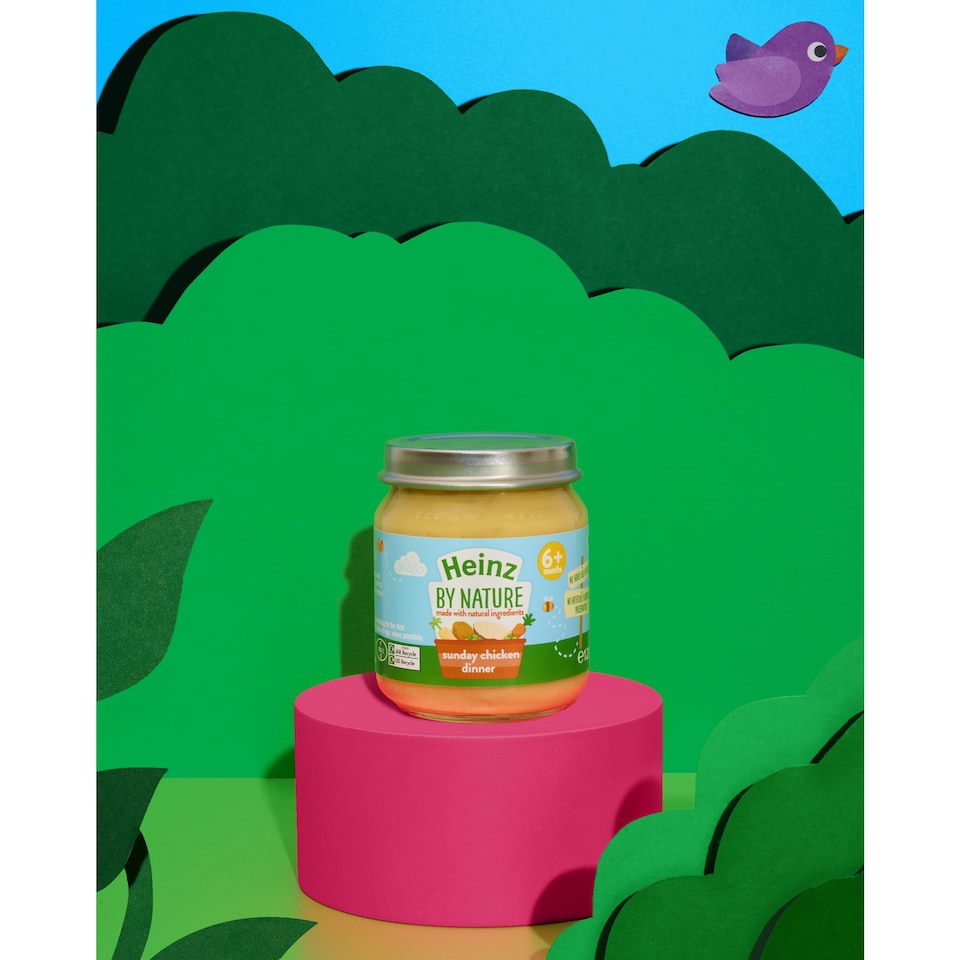 image 1 of Heinz Sunday Chicken Dinner Baby Food Jar 120g