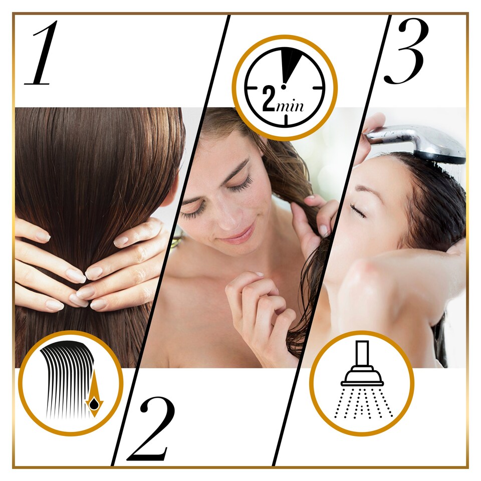 image 1 of Pantene Smooth And Sleek 3 Minute Miracle 200Ml