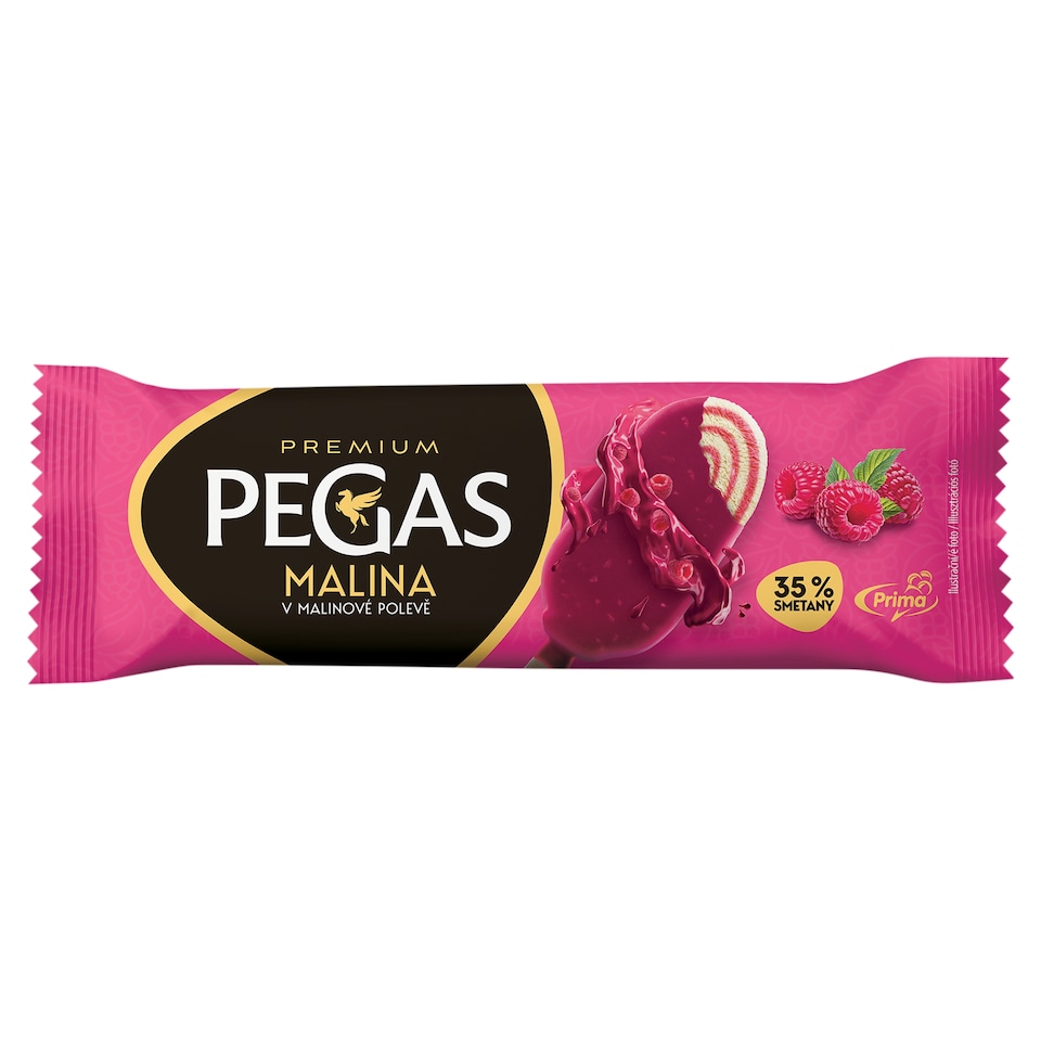 Prima Pegas Premium malina v malinové polevě 90ml