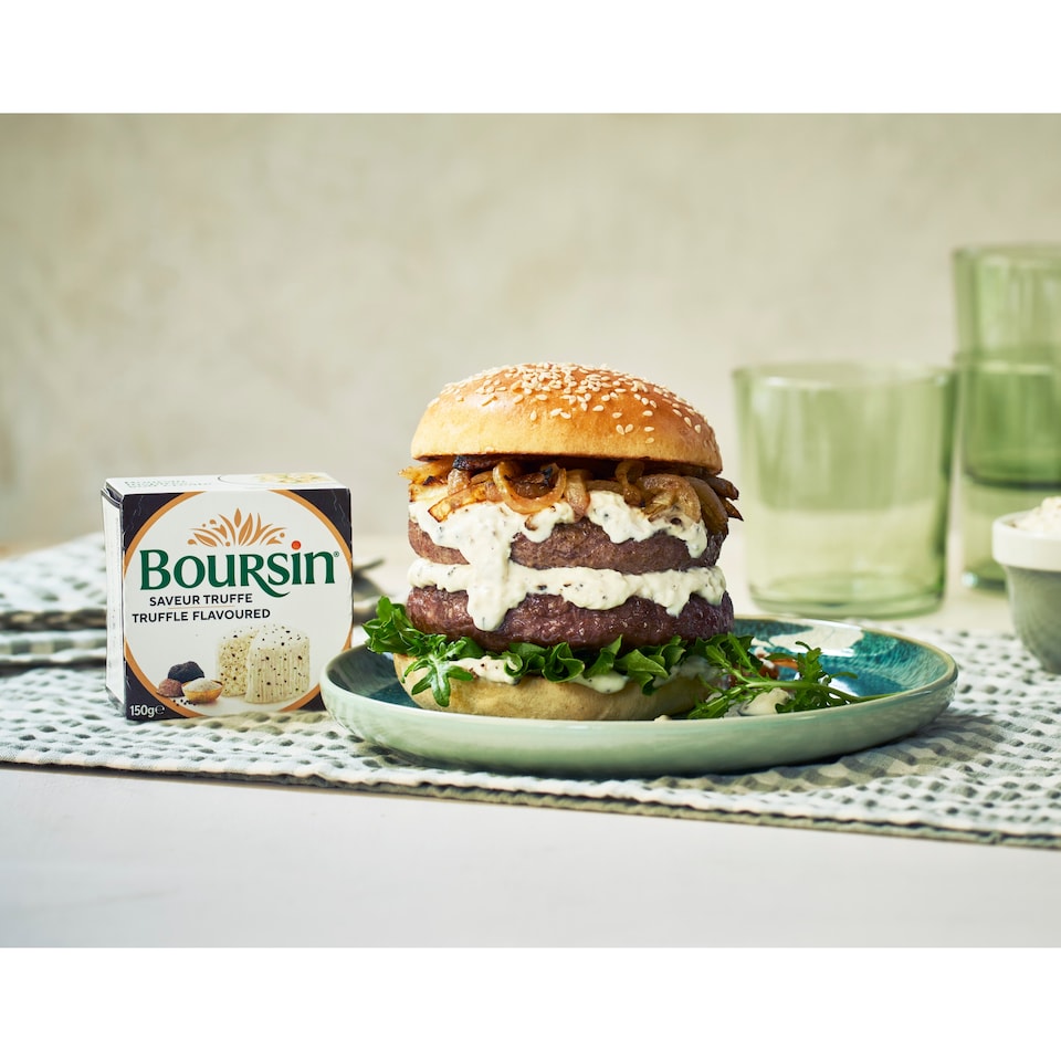 image 1 of Boursin Truffle Flavoured Soft Cheese 150g