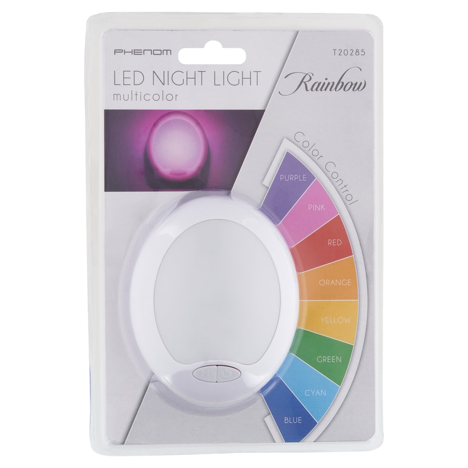 Phenom Premium Smooth nočné svetlo meniace farby 7 LED