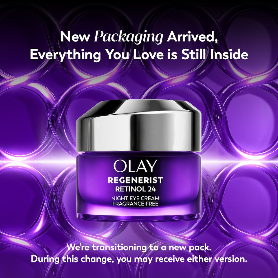 image 1 of Olay Retinol 24 Night Eye Cream Moisturiser 15ml