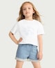 image 2 of F&F Girls 2-Piece Pure Cotton Seaside Set in Multi Blue