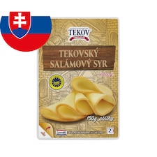 TEKOVSKÝ SALÁMOVÝ SYR ÚDENÝ plátky 150 g