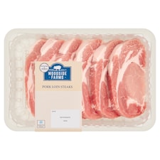 Woodside Farms Pork Loin Steaks 720G