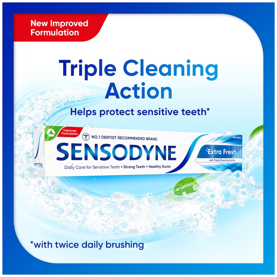 image 1 of Sensodyne Daily Care Sensitive Toothpaste - Extra Fresh 75ml