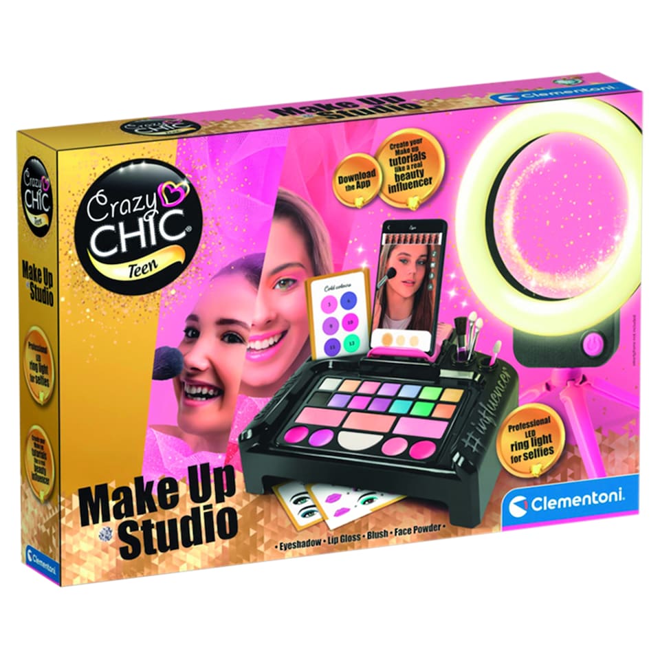 Clementoni Crazy Chic Make Up Studio set