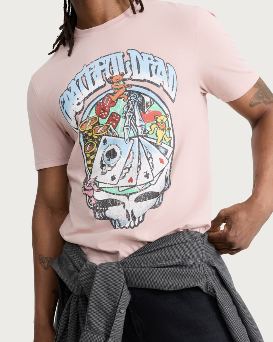 image 1 of Grateful Dead Pure Cotton T-Shirt in Multi