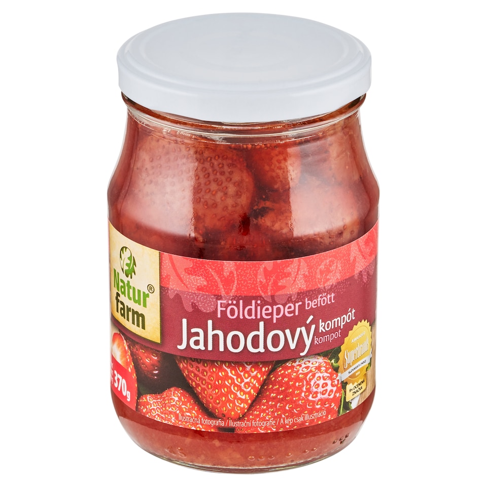 obrázok 1 z Natur Farm Jahodový kompót 370 g