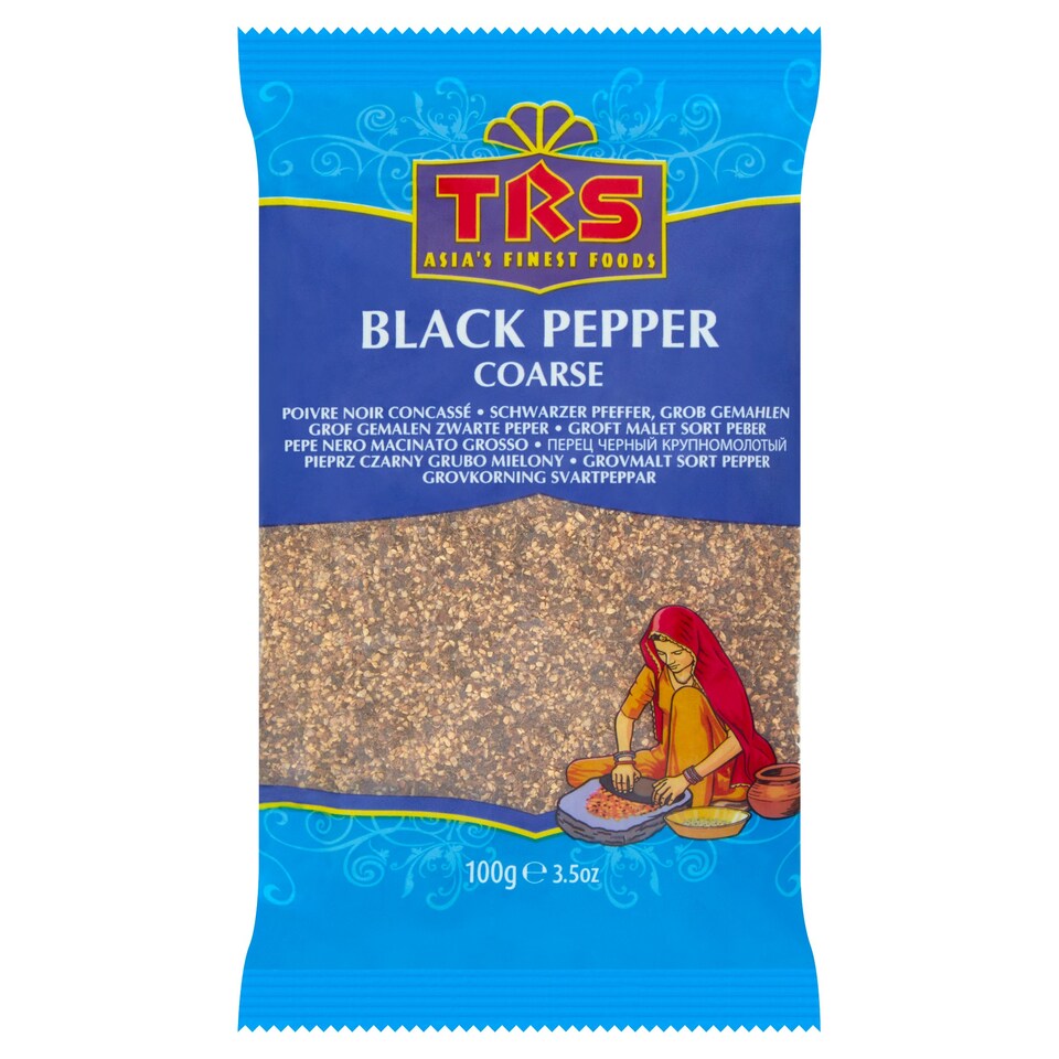 TRS Black Pepper Coarse 100g  