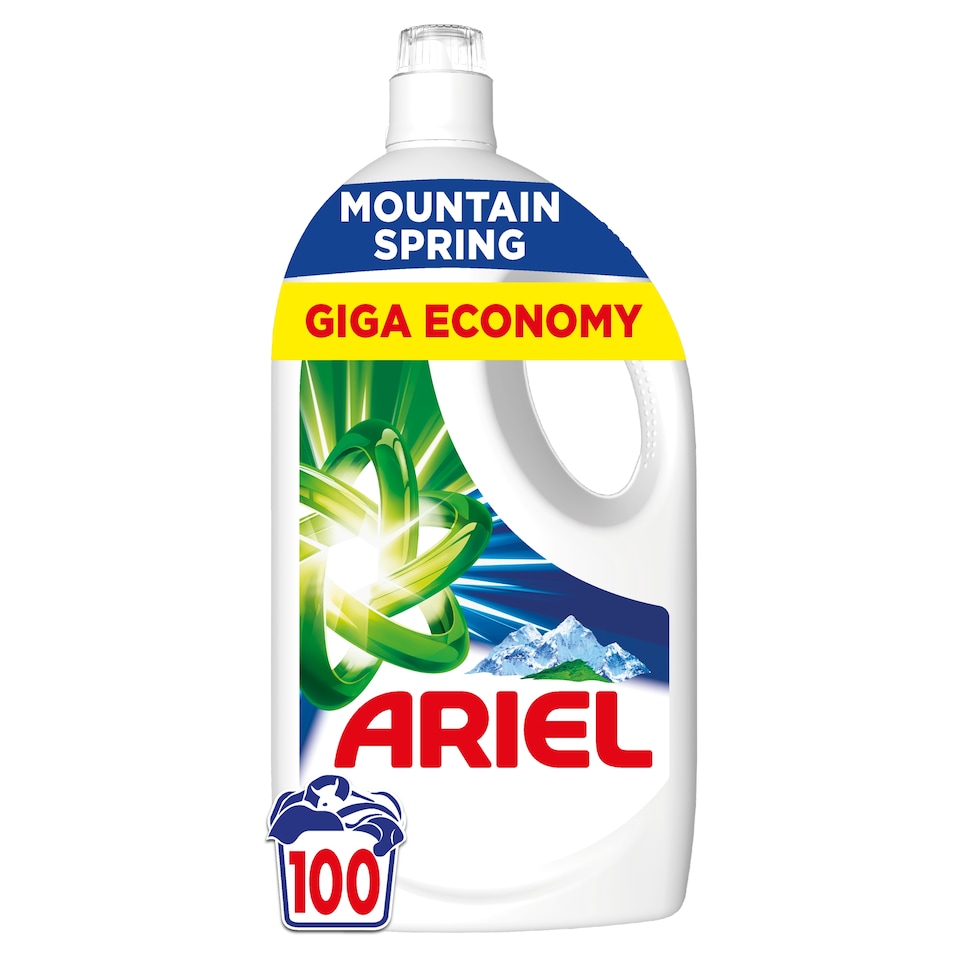 obrázok 1 z Ariel Tekutý prací prostriedok, 100 praní, Mountain Spring