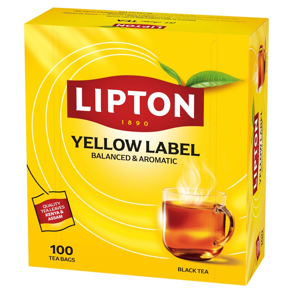 Lipton Yellow Label černý čaj 100 sáčků 200g