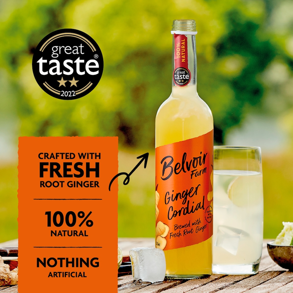 image 1 of Belvoir Ginger Cordial 500Ml
