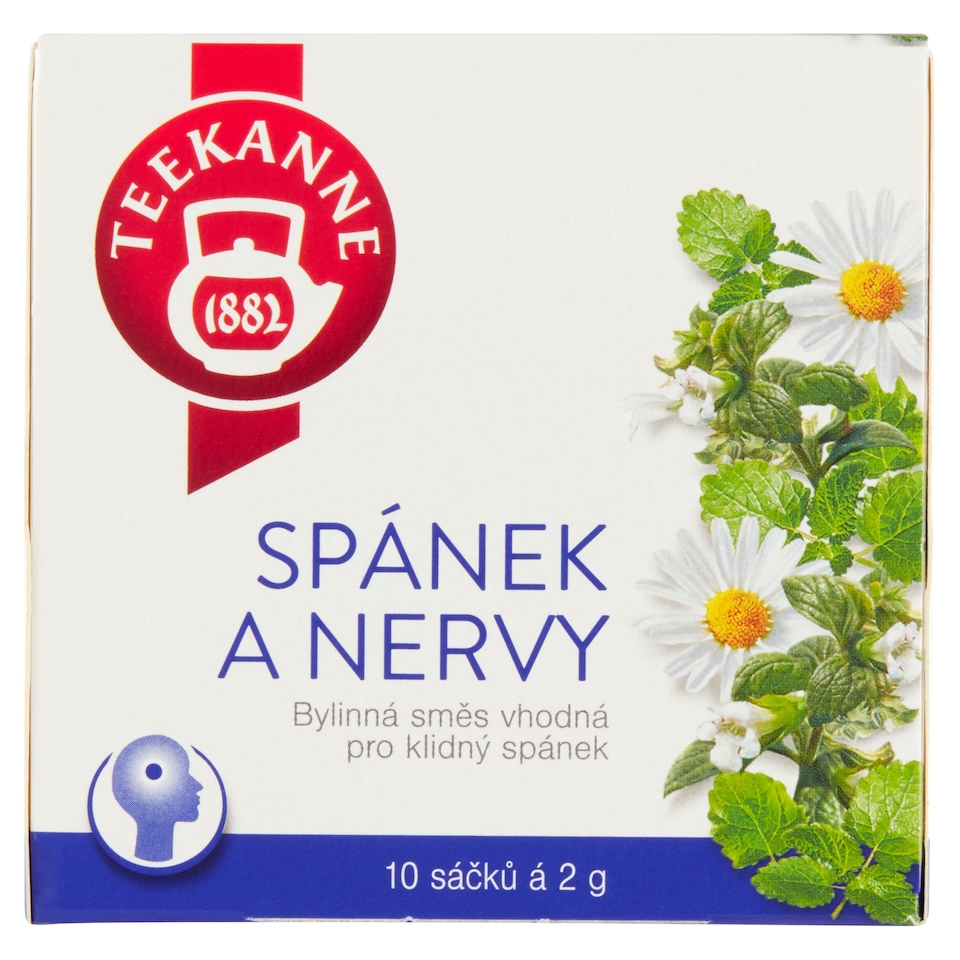 image 1 of Teekanne Sleep and Nerves Herbal Mixture 10 x 2.0g (20g)