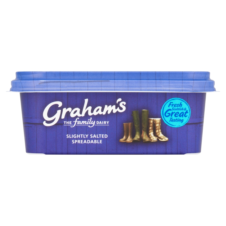 Grahams Salted Spreadable Butter 250G (L)