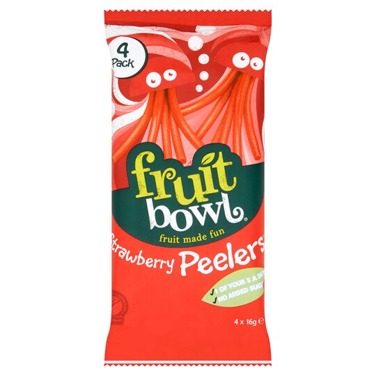 Fruit Bowl Peeler Strawberry 4X16g