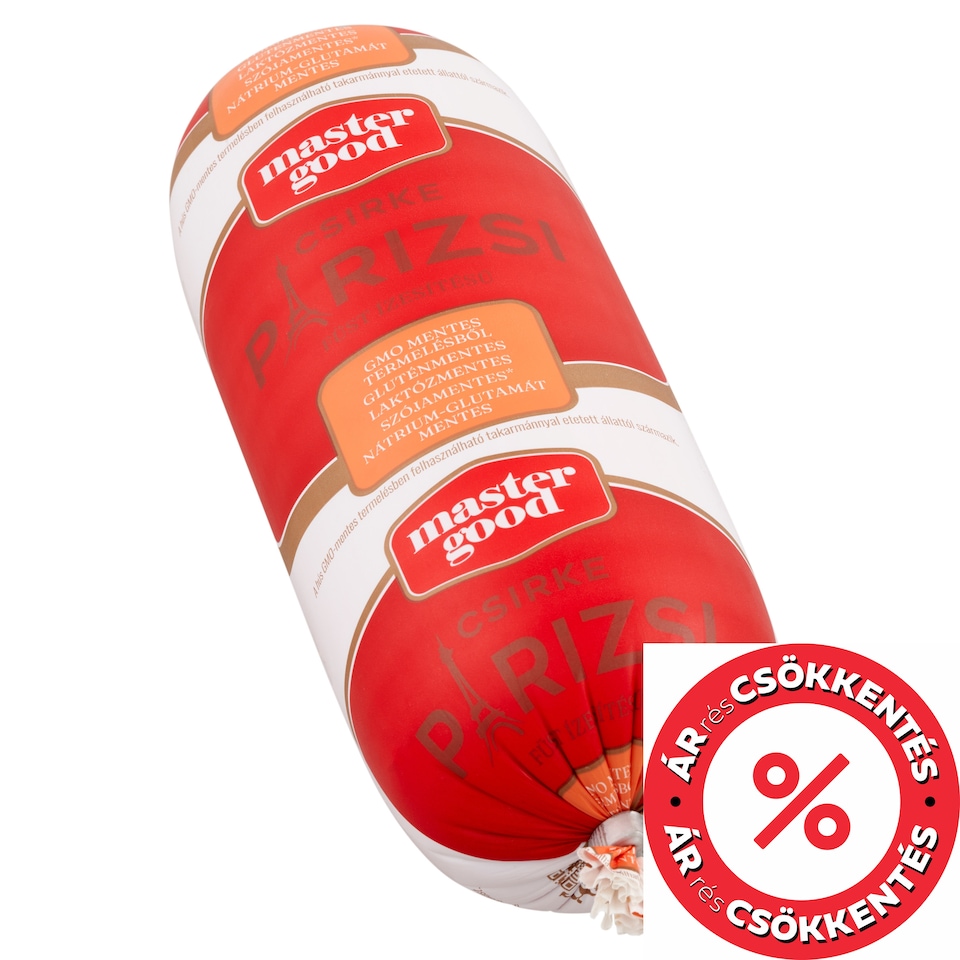 Master Good füst ízesítésű csirke párizsi 400 g