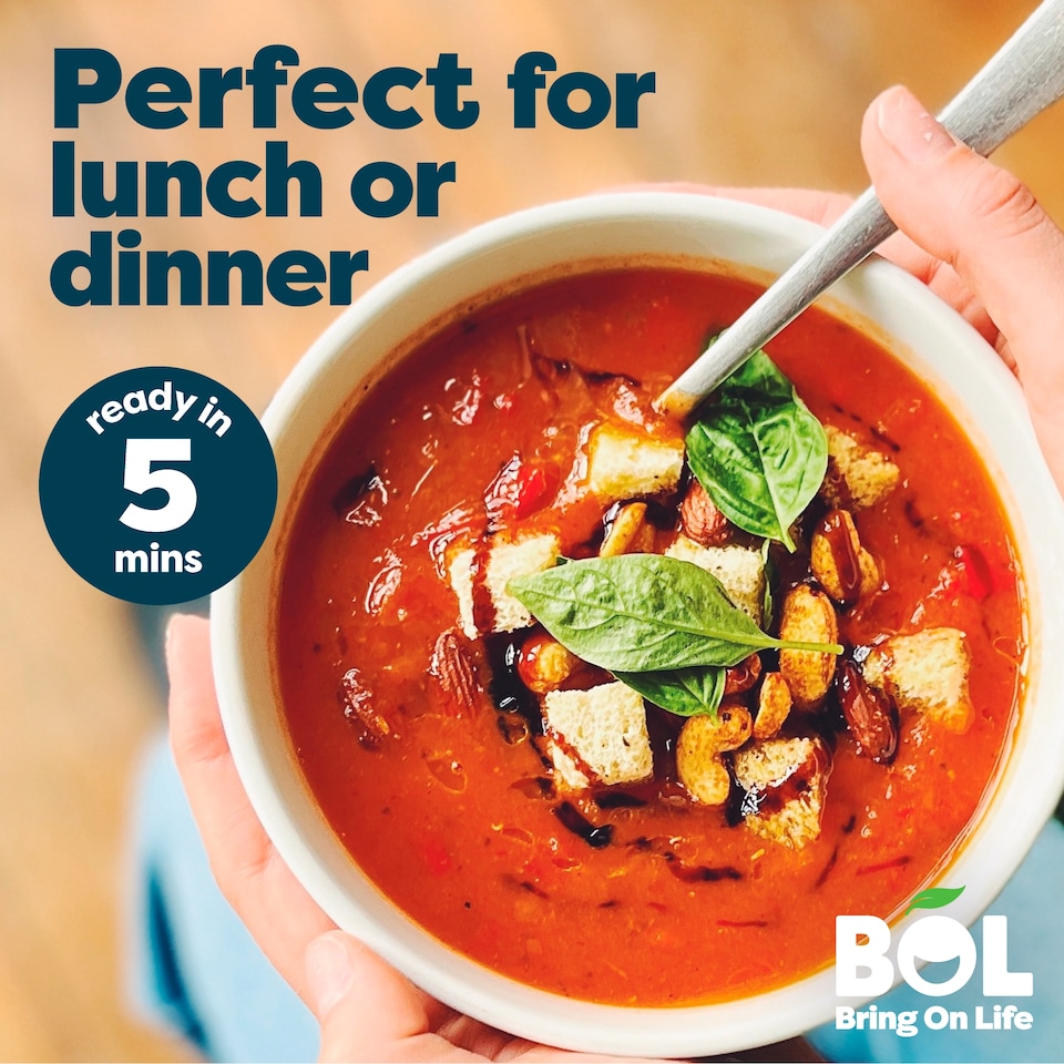 image 1 of BOL Roasted Red Pepper & Tomato Power Soup 600g