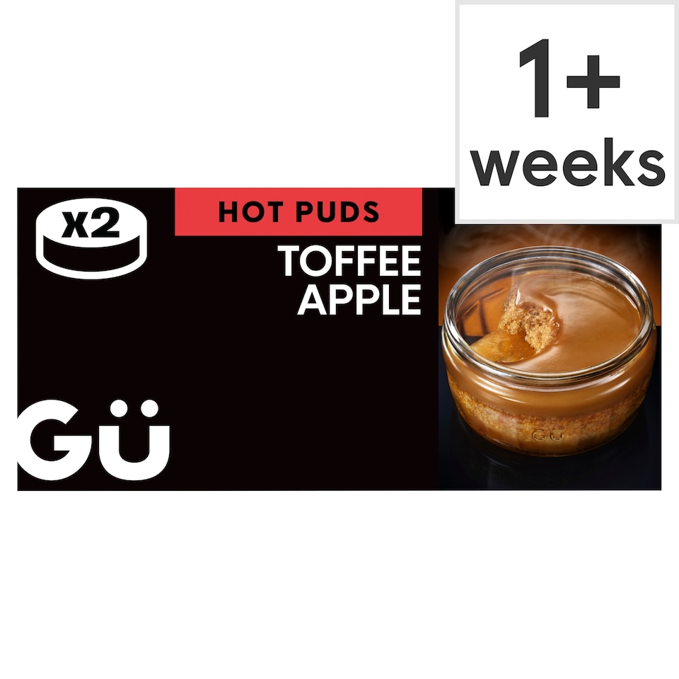 image 1 of Gu Toffee Apple Hot Dessert 2x72g