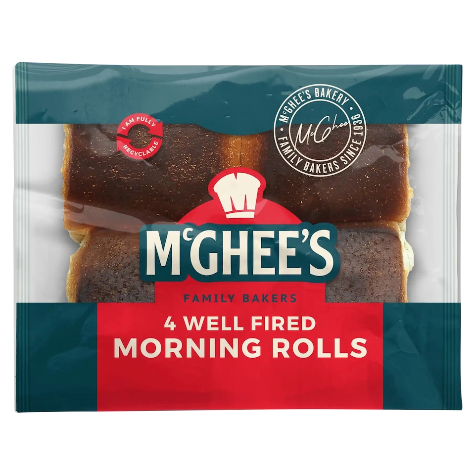 McGhee's Well Fired Morning Rolls 4 Pack