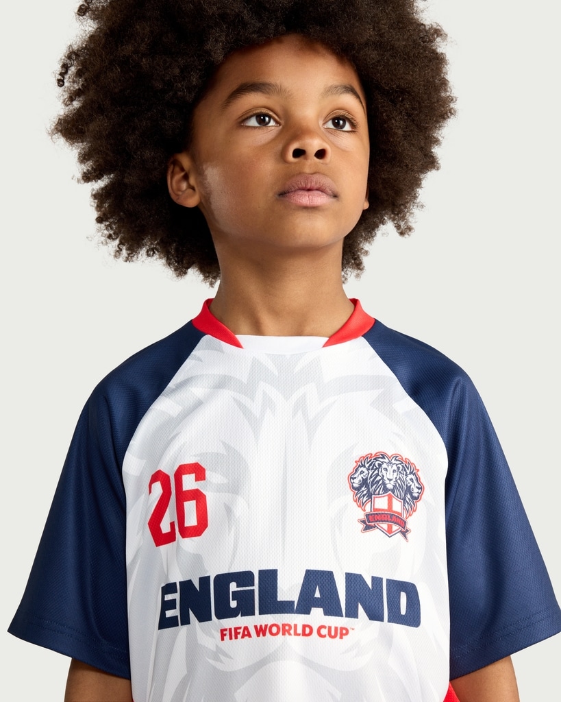 England Fifa World Cup T-Shirt in White