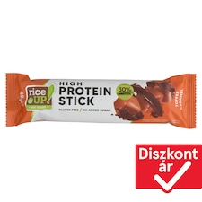 RiceUp! karamell ízű fehérje szelet, hozzáadott cukor nélkül 40 g