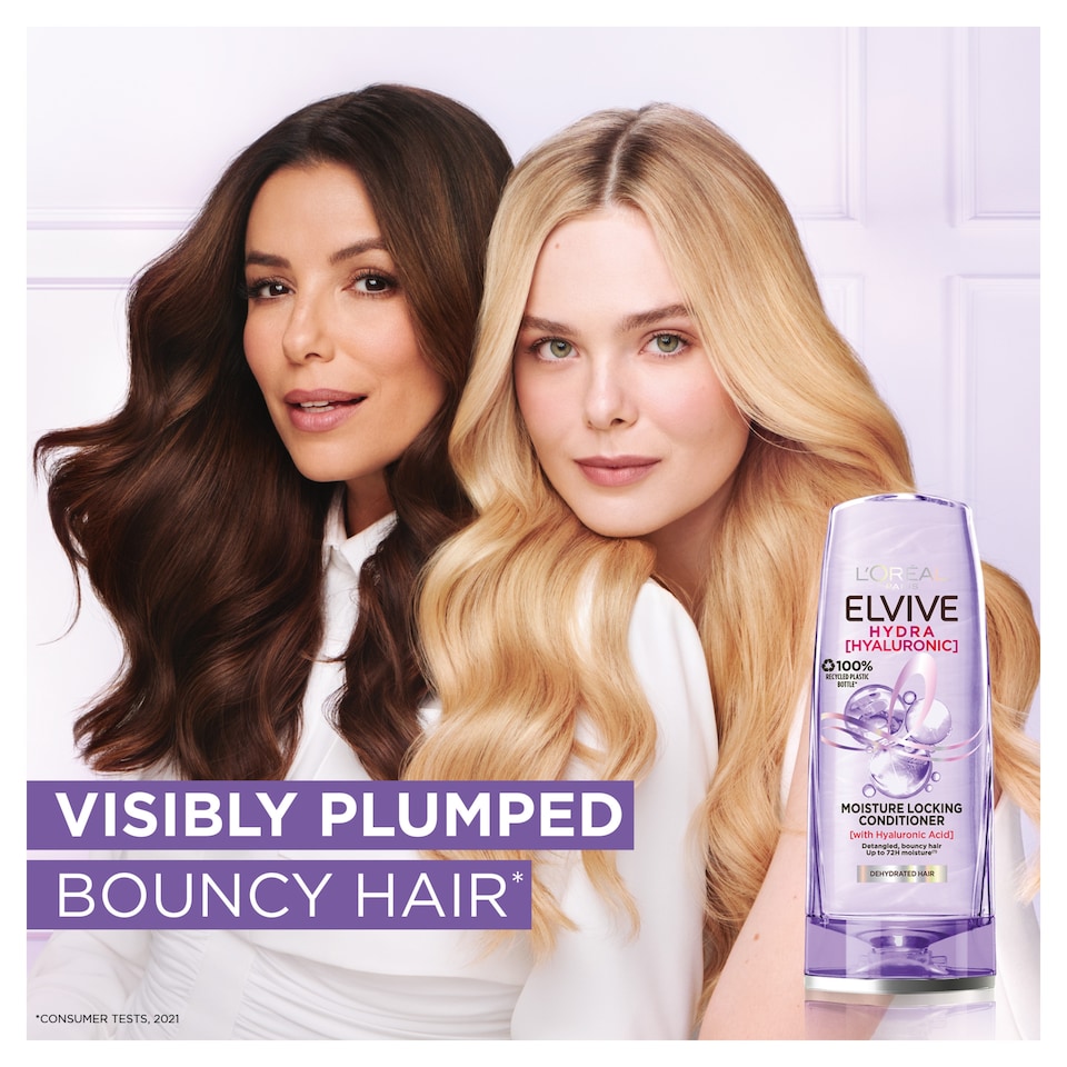 image 1 of L'Oreal Elvive Hydra Hyaluronic Conditioner 300ml
