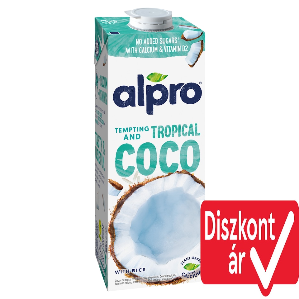 Alpro Coconut Drink with Rice, Added Calcium and Vitamins 1 l