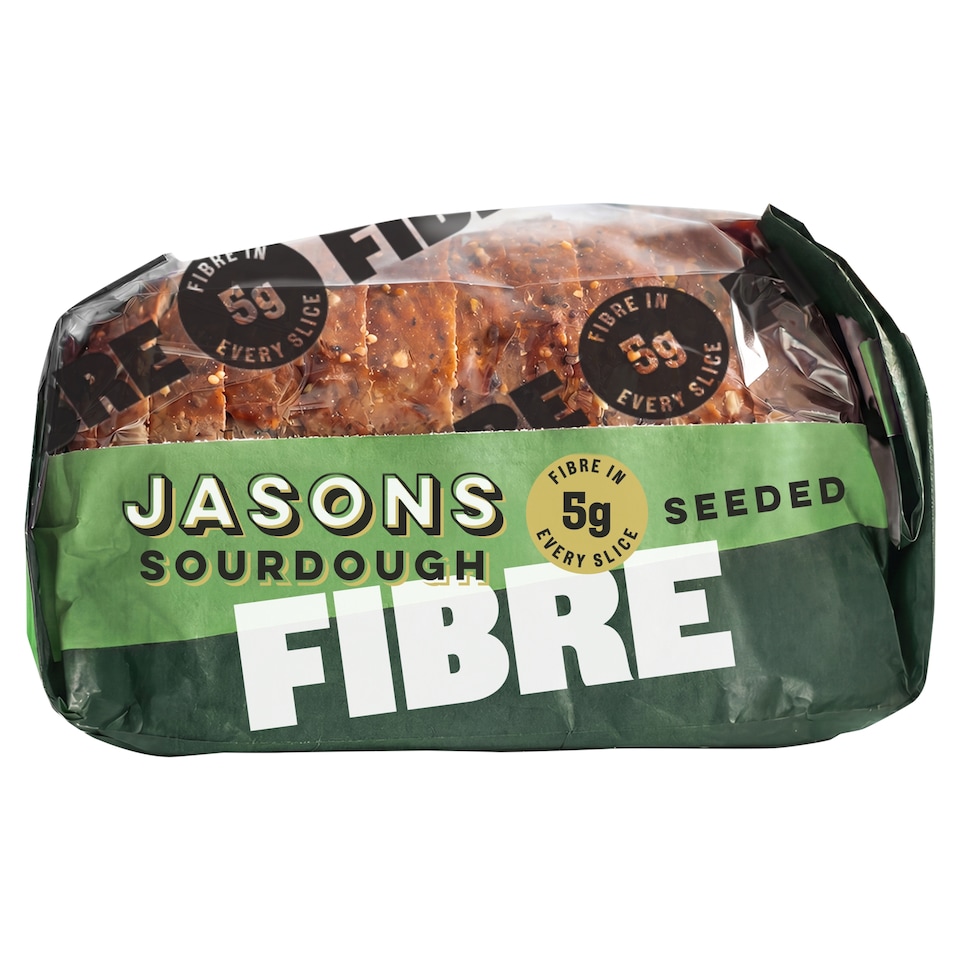 Jason's Fibre Seeded Sourdough 580g
