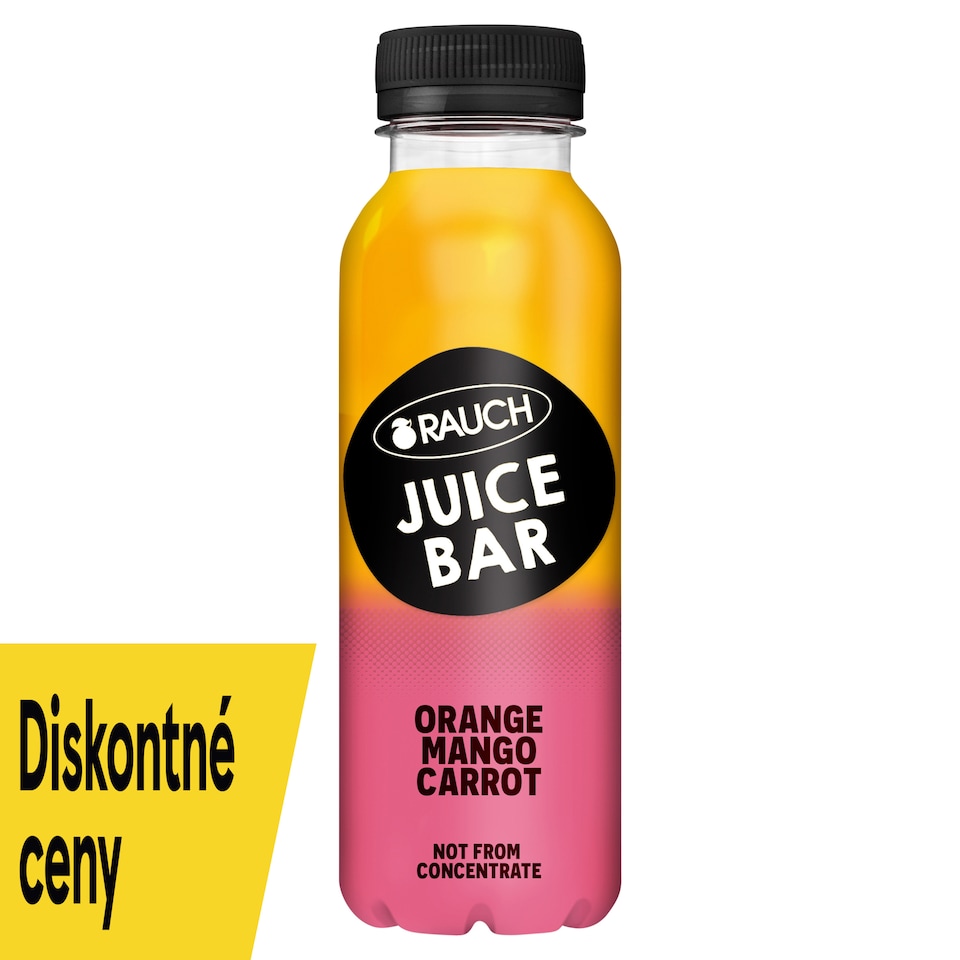 Rauch Juice Bar 100% Orange-Mango Carrot Not from Concentrate 330 ml