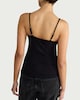 image 3 of F&F Lace Trim Strappy Vest in Black