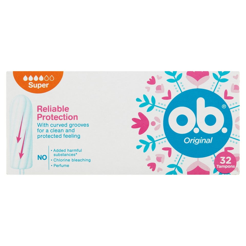 Obrázek 1 pro produkt O.B. Original Super tampony 32 ks