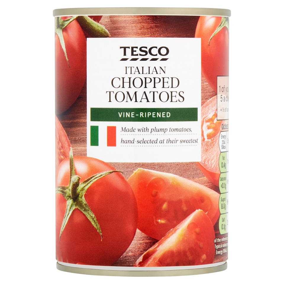 Tesco Italian Chopped Tomatoes 400G