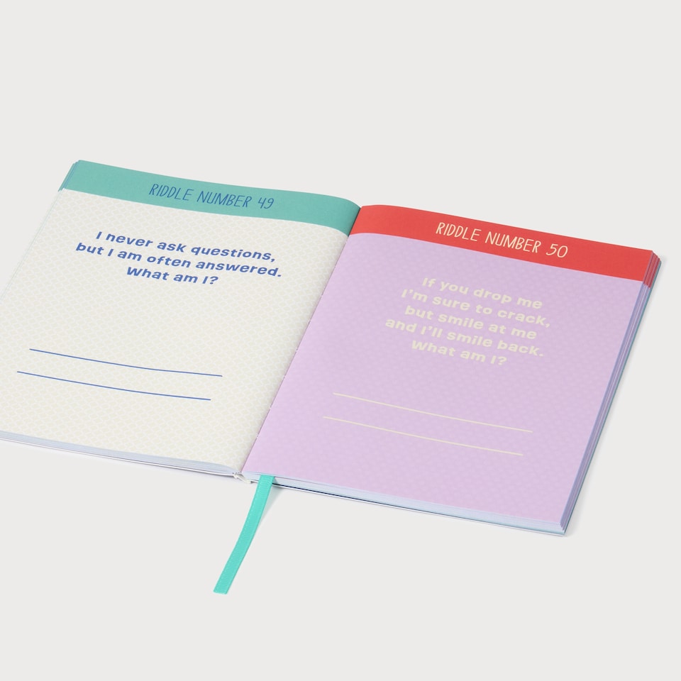 image 1 of PAPERCHASE RIDDLE ME THIS JOURNAL SMALL