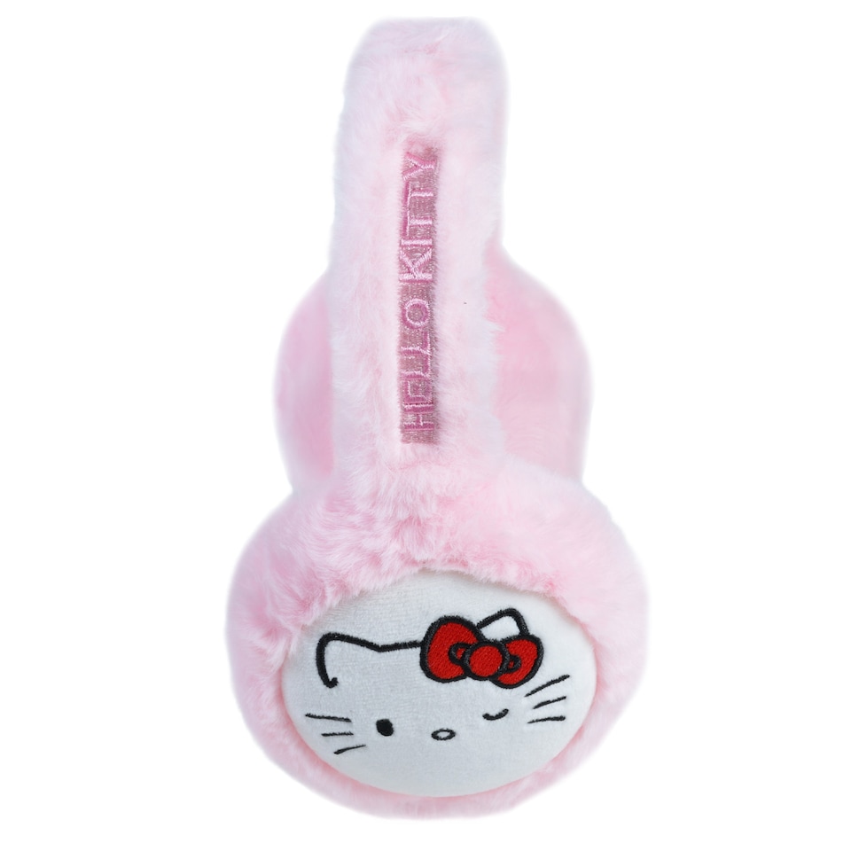 image 1 of Hello Kitty Ear Muff And Water Bottle Gift Set Assortment