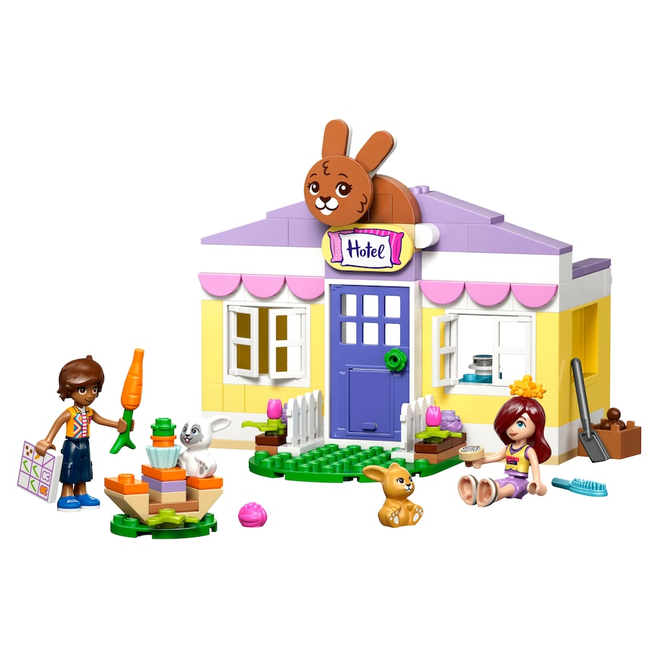 Obrázek 1 pro produkt LEGO Friends 42679 Hotel pro králíčky v městečku Heartlake