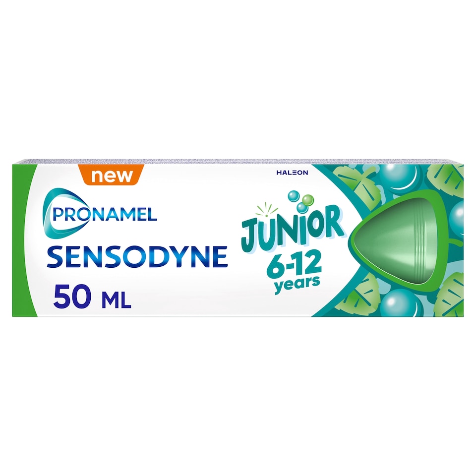 image 1 of Sensodyne Pronamel Junior Menthol Flavour Fluoride Toothpaste 6-12 Years 50 ml