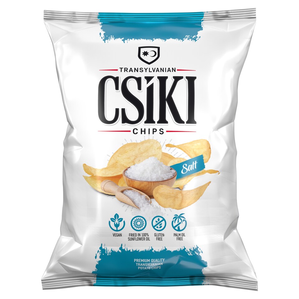 Csíki Chips Sós burgonyacsipsz 60 g
