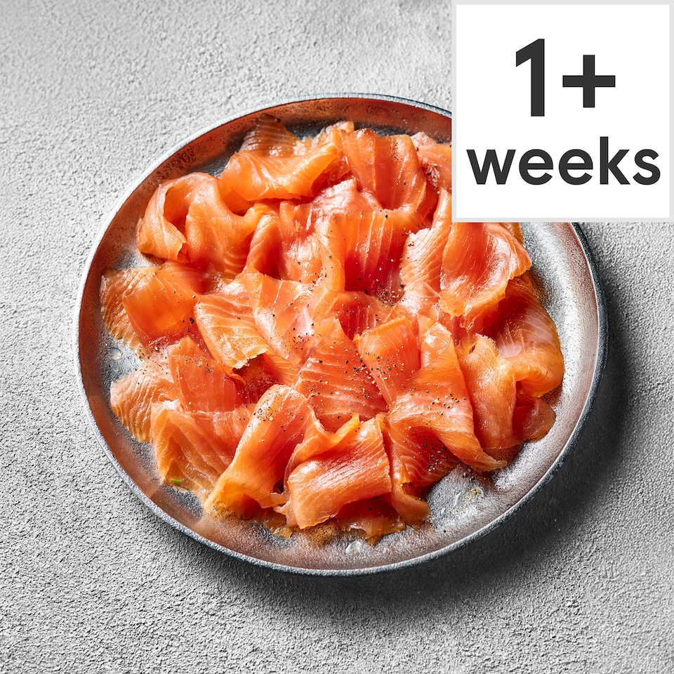 87. Tesco Finest Hickory & Oak Wood Scottish Smoked Salmon 750g (Serves 15)