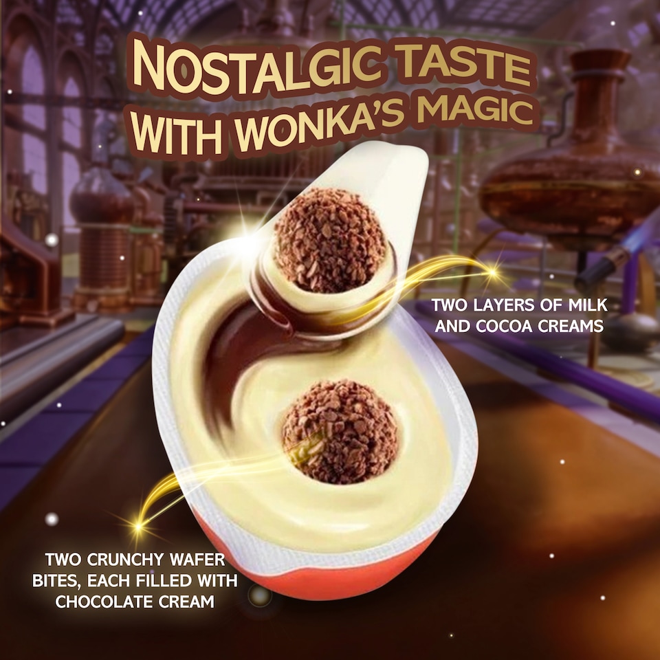 image 1 of Kinder Joy Funko Wonka 20g