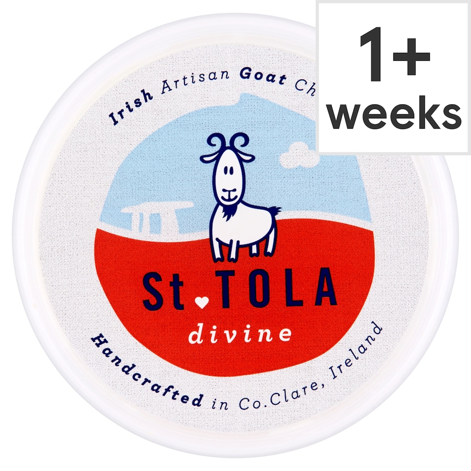 ST TOLA DIVINE   ORGANIC GOATS    CREAM CHS 120G  