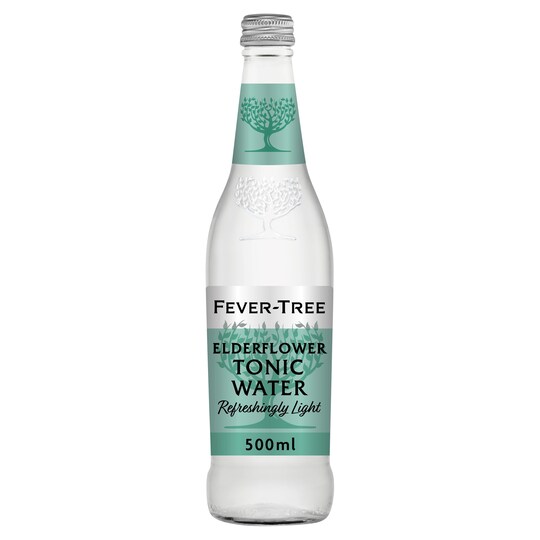 Fever Tree Light Elderflower Tonic 500Ml Tesco Groceries