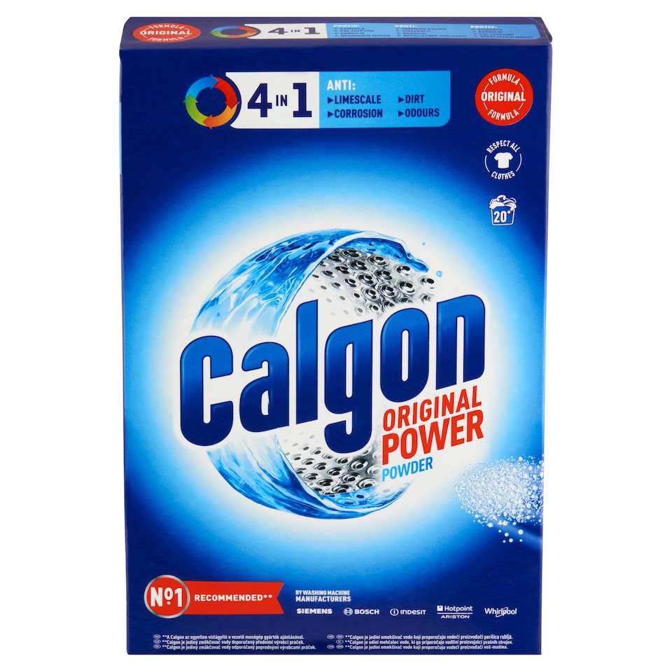 image 1 of Calgon 4v1 Original Power prášok 20 praní 1 kg