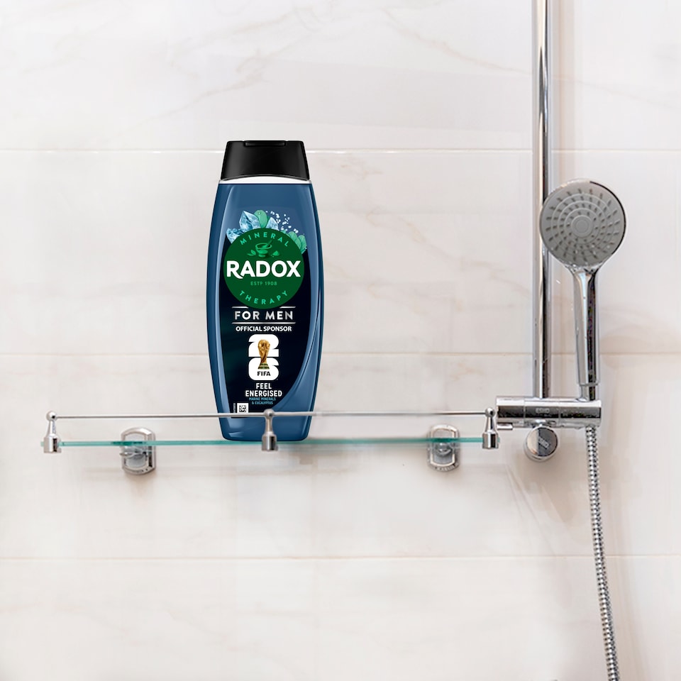 image 1 of Radox For Men Feel Energised 2in1 Shower Gel & Shampoo 450ml